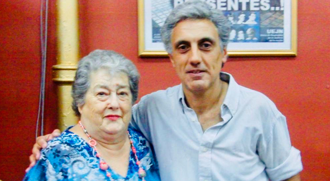 Hebe de Bonafini y Carlos Raimundi